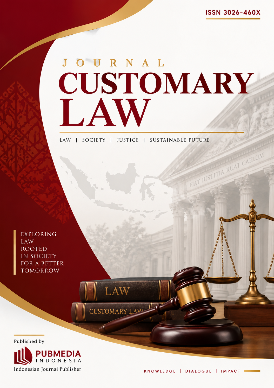 Cover Journal Customary Law