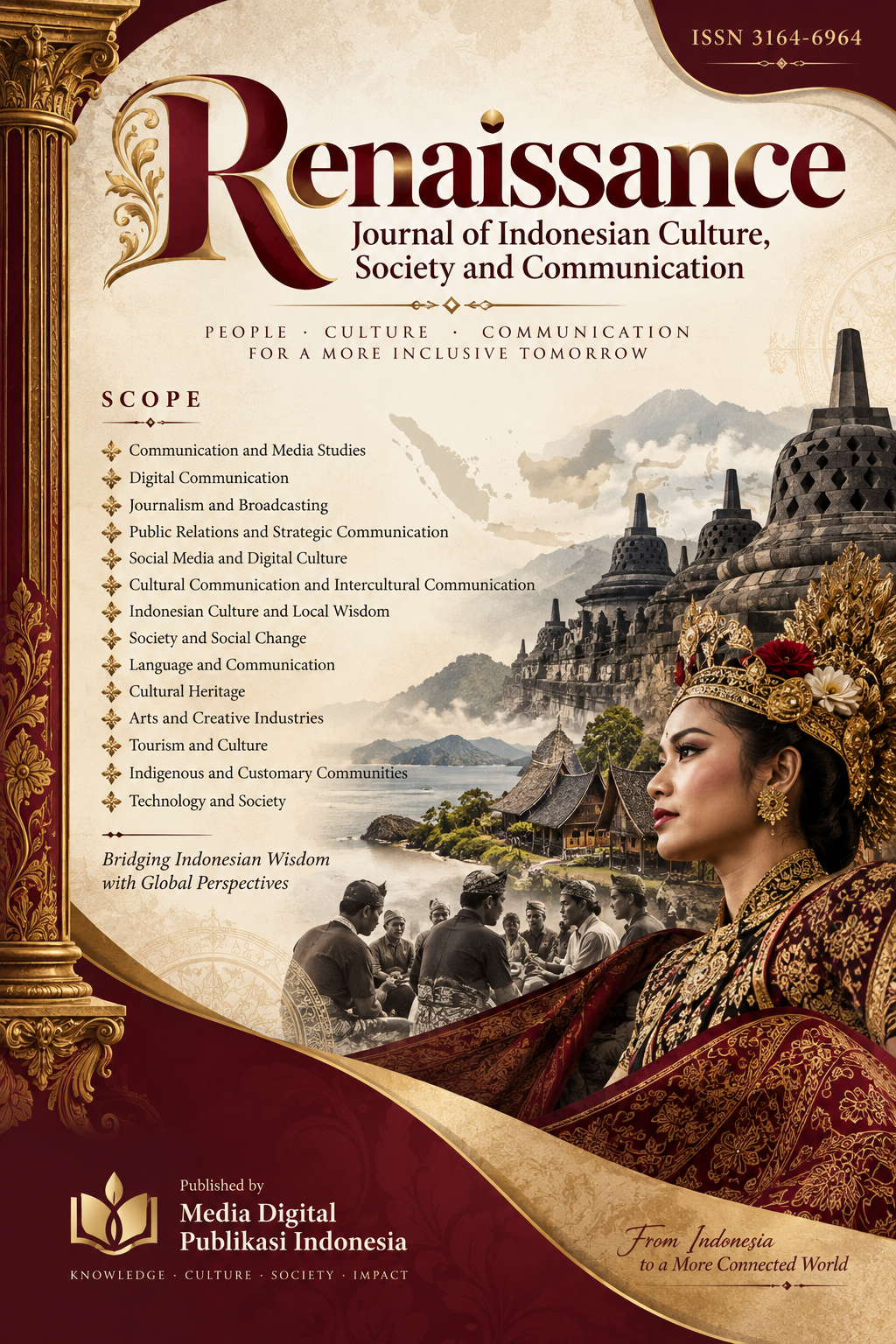 Cover Renaissance: Journal of Indonesian Culture, Society and Communication